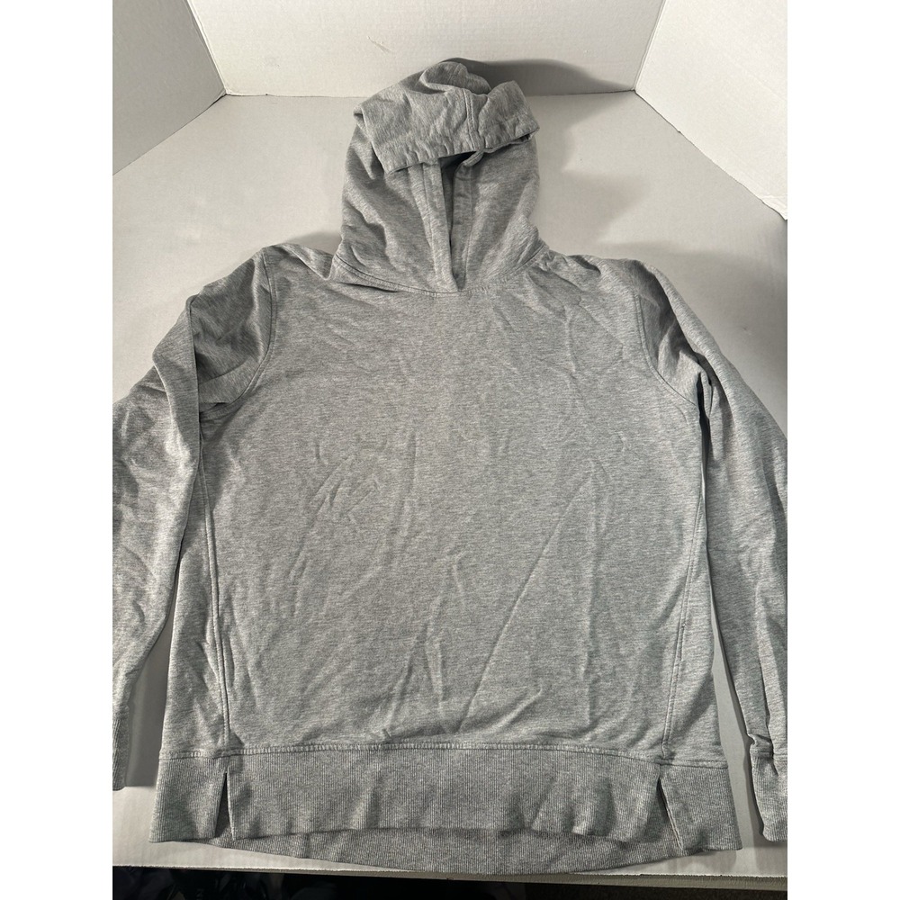 Peter Millar Light Gray Hoodie Pull Over Women's Size Medium